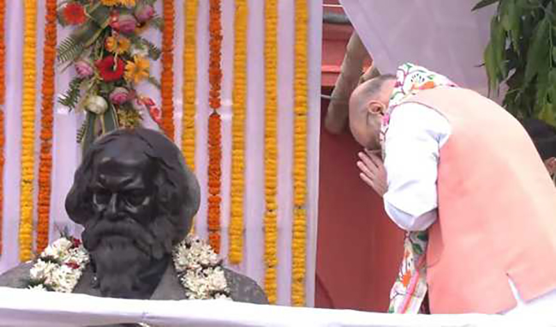 Rabindra Jayanti: Amit Shah visits Jorasanko Thakurbari, pays tributes to Tagore