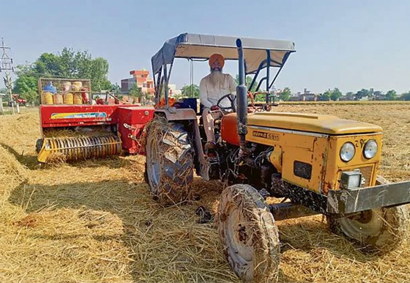 Ludhiana farmer sets example, earns Rs 31 Lakh from paddy straw management