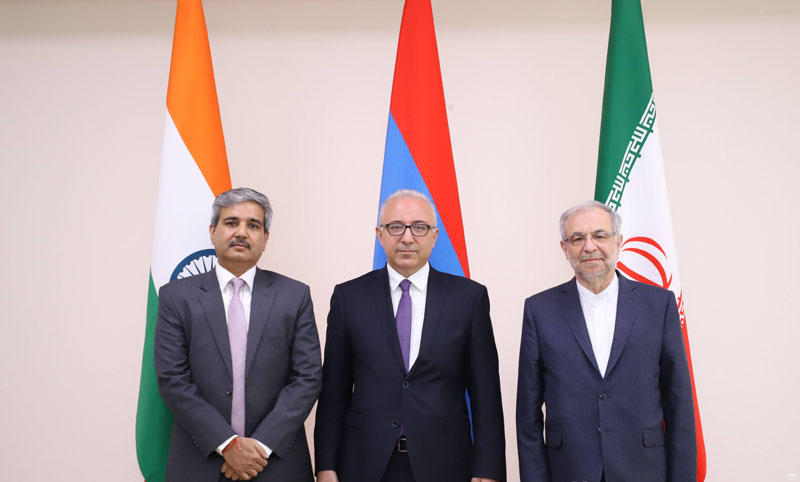 India, Iran, Armenia launch trilateral political consultations