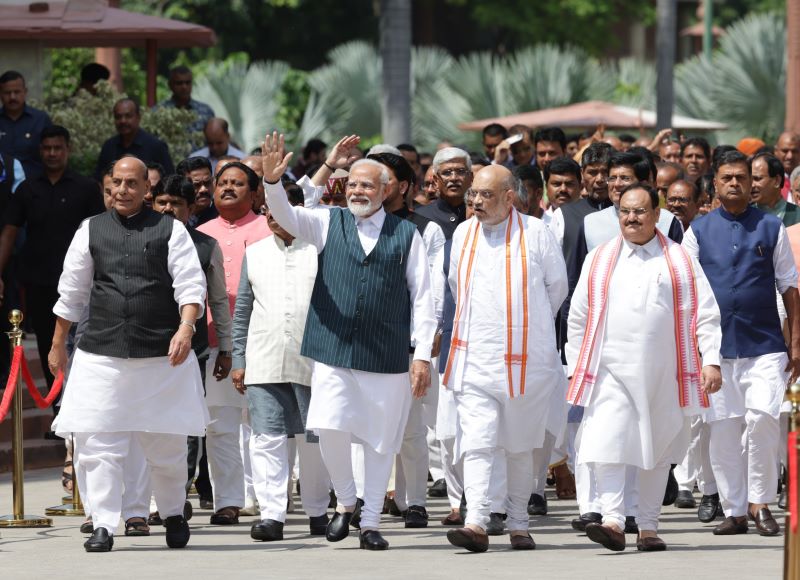 PM Modi thanks MPs 'across party lines' for voting in support of Women's Reservation Bill