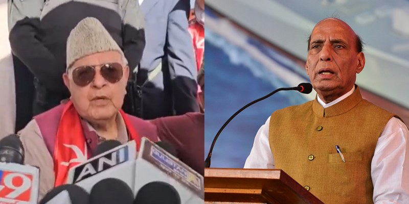 'Pakistan not wearing bangles' Farooq Abdullah reacts after Rajnath Singh says 'PoK will be merged with India'