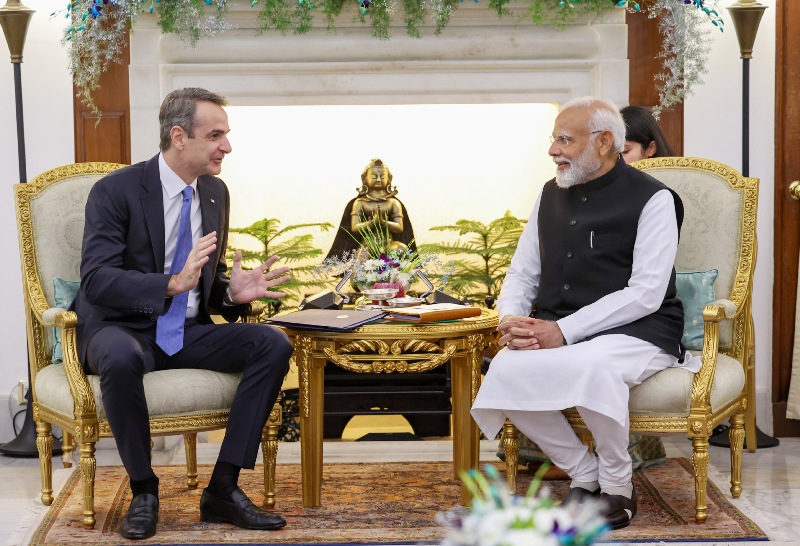 Greek PM Kyriakos Mitsotakis says his nation can further strengthen collaboration with India in avenues like defence and drones | Indiablooms - First Portal on Digital News Management