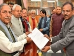 Bihar: Nandkishor Yadav of BJP files nomination for Assembly Speaker post