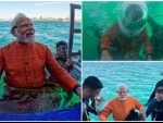 PM Modi goes scuba diving in Arabian Sea, offers underwater prayers at ancient Dwarka city