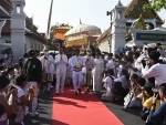 Thai PM Srettha Thavisin receives holy relics of Lord Buddha from Bihar Governor