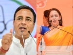 EC bans Randeep Surjewala from campaigning for 48 hours over derogatory remarks against Hema Malini