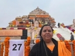 Uma Bharti, who was a frontrunner in BJP's temple movement in 90s, attends Ram Temple consecration event in Ayodhya