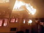 Kashmir: Four houses damaged in massive fire in Srinagar