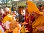 Dalai Lama teaches Mongolian pilgrims in Dharamshala
