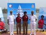 INSV Tarini with women officers return home after completing sailing expedition