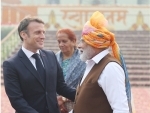 French President Emmanuel Macron says 30,000 Indian students to be welcomed by 2030