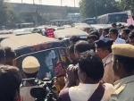 BRS protest: Autos to Assembly, demanding aid for Telangana drivers
