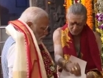 PM Modi offers prayers at Ujjaini Mahankali temple in Hyderabad