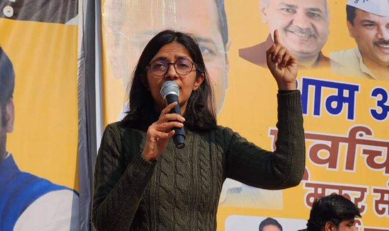 AAP MP Swati Maliwal reacts to Delhi Lt. Guv's sacking of 223 women's commission employees