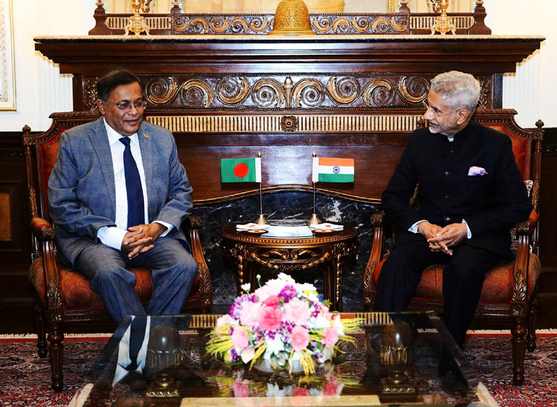 Bangladesh Foreign Minister Hasan Mahmud says his nation's relationship with India is bonded by blood