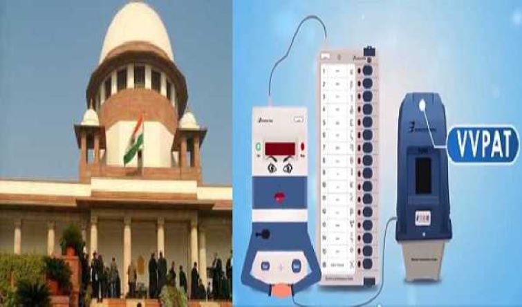 SC issues notice to poll body on plea to use paper audit trail along with EVMs in upcoming Lok Sabha election