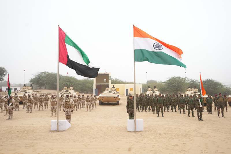 India, UAE begin joint military drill in Rajasthan