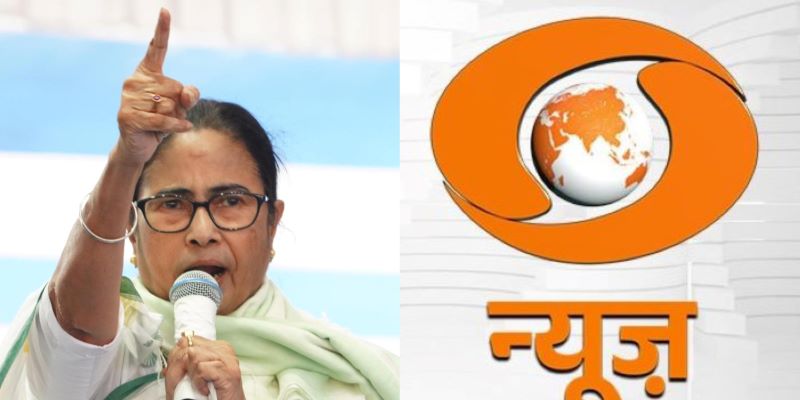 Mamata Banerjee on DD News' new logo colour: 'Shocked at the sudden saffronisation'