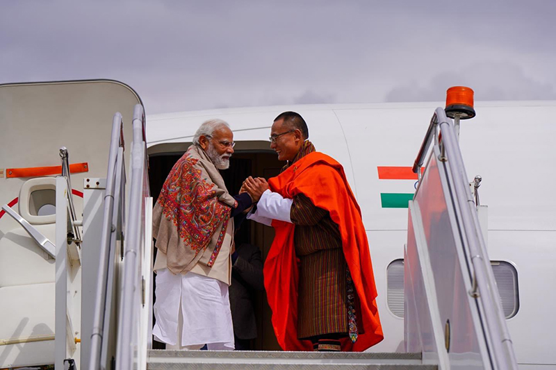 'Modi Ki Guarantee': Bhutan PM thanks 'brother' PM Modi for visiting despite bad weather and busy schedule