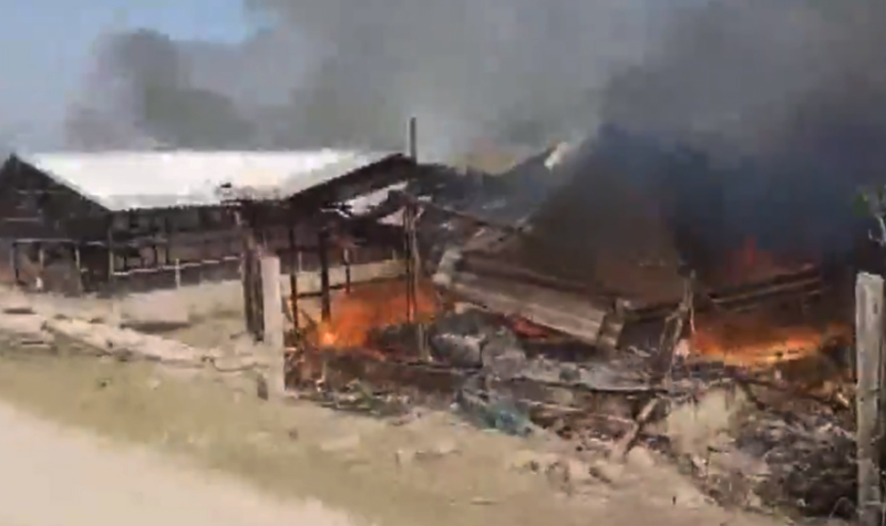 Sandeshkhali violence | Photo courtesy: Screenshot grab from video