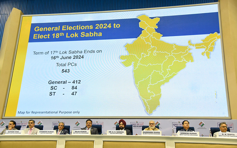 Election Commission issues notification for first phase of Lok Sabha polls