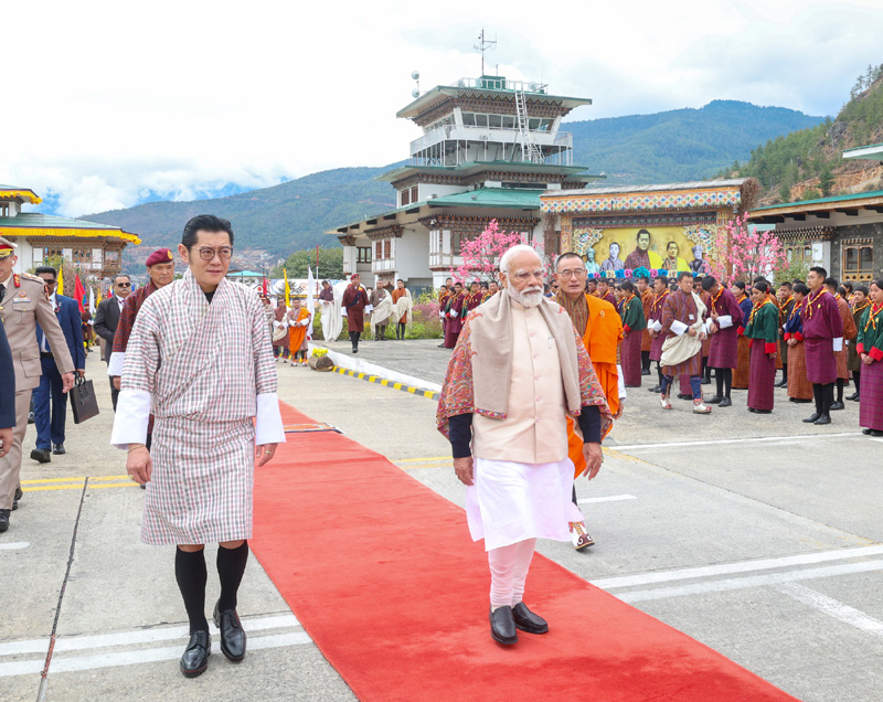 Bhutanese King Jigme Khesar Namgyel Wangchuck praises Narendra Modi as an 'exceptional leader'