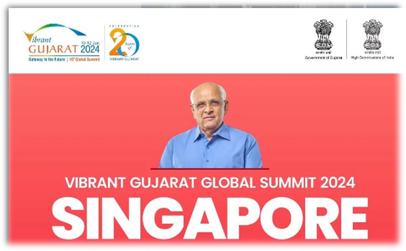Singapore to participate in Vibrant Gujarat Global Summit, announces Rs. 2,300 crore investment