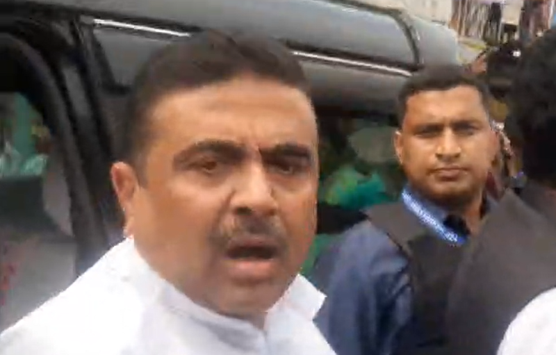 BJP's Suvendu Adhikari stopped from entering Sandeshkhali despite court order