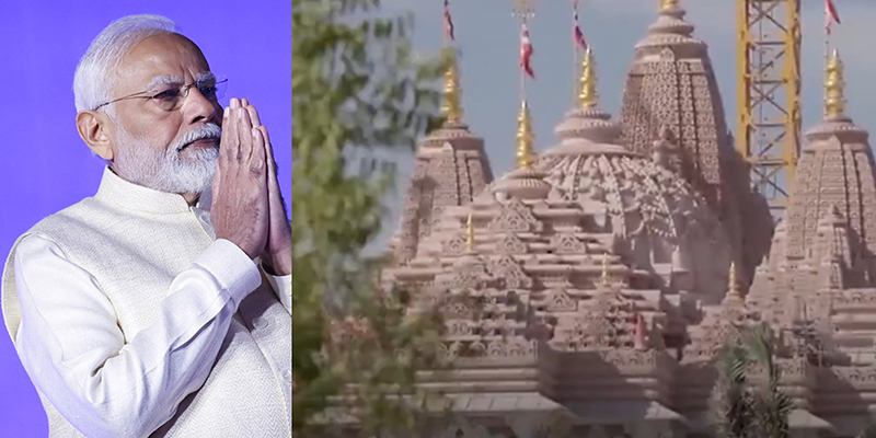 PM Modi to inaugurate UAE's first Hindu temple in Abu Dhabi today