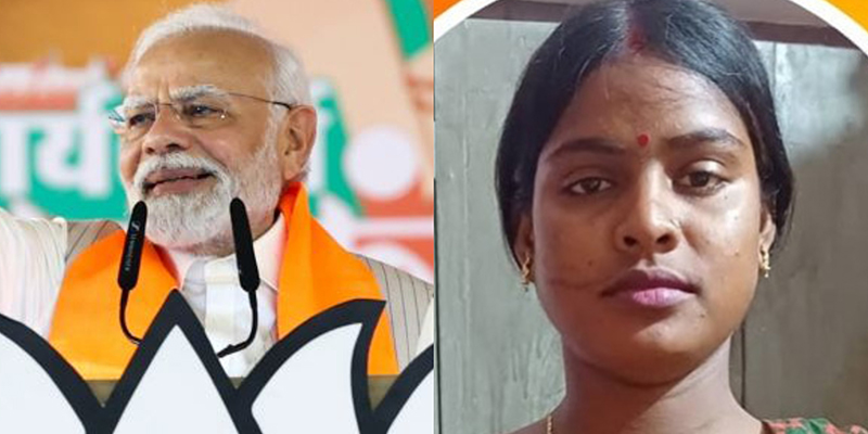 PM Modi dials Sandeshkhali protest's face and BJP candidate Rekha Patra, calls her 'Shakti Swaroopa'