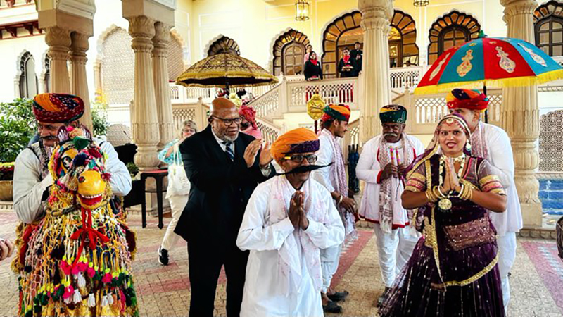 Ayodhya Ram Temple consecration: UNGA President Dennis Francis says he feels delighted to visit India when the country is celebrating 'Second Diwali'