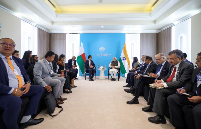 PM Modi and Madagascar Prez discuss bilateral ties