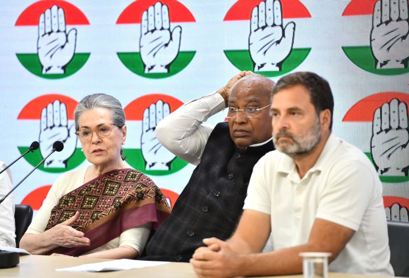 Modi's systematic effort to cripple Congress financially underway: Sonia Gandhi