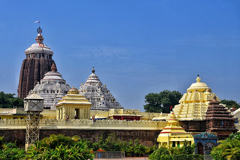 Stone tumbles down from Barah temple inside Odisha's Sri Jagannath temple complex