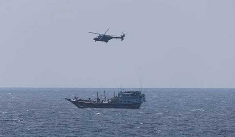 Indian Navy again thwart piracy bid, rescues Iranian vessel with 19 crew onboard