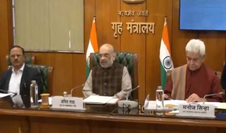 Amit Shah holds high-level meeting on J&K security situation
