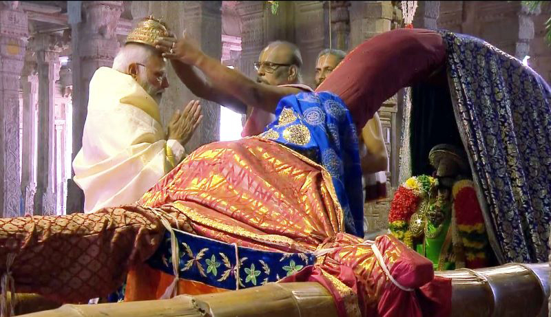 Ahead of Ram temple consecration, PM Modi begins 2-day visit to various temples in Tamil Nadu