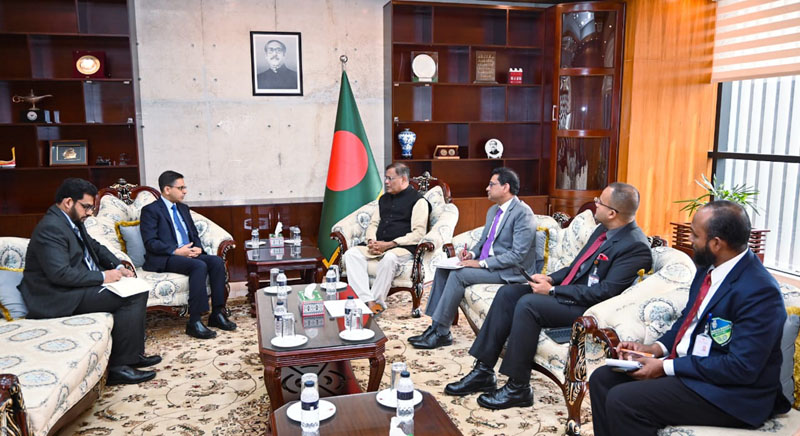 India's High Commissioner to Bangladesh Pranay Verma meets Foreign Minister to discuss wide-ranging issues to further strengthen bilateral bonds 