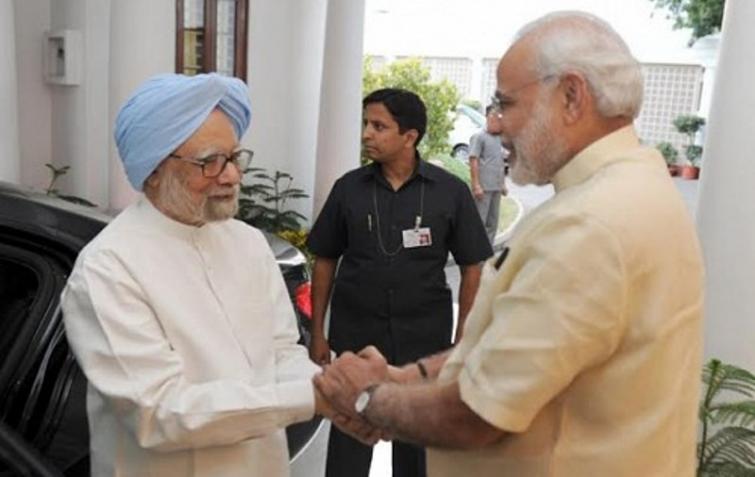 'An inspirational example': PM Modi praises Manmohan Singh in Rajya Sabha speech