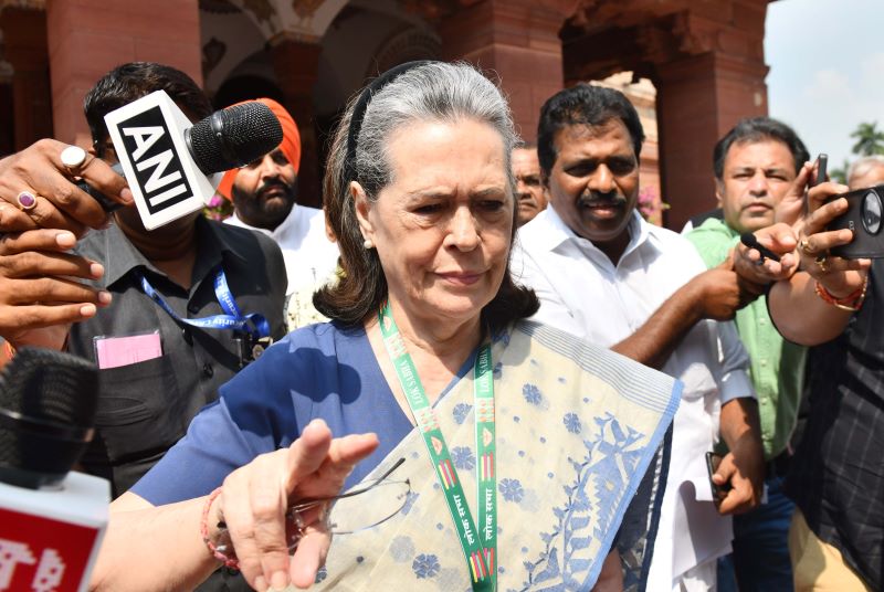 Sonia Gandhi to file nomination for Rajya Sabha polls from Rajasthan today