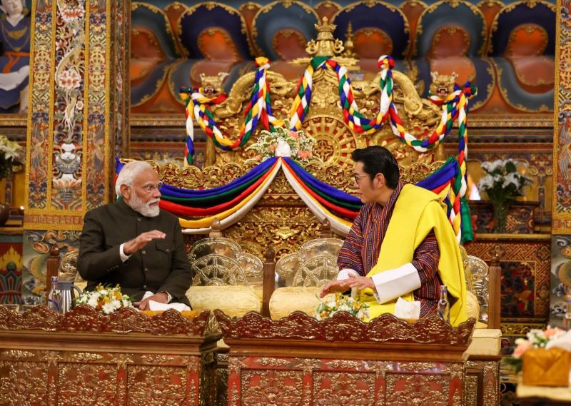 India, Bhutan ink MoUs on rail link, energy during PM Modi's visit to Himalayan country