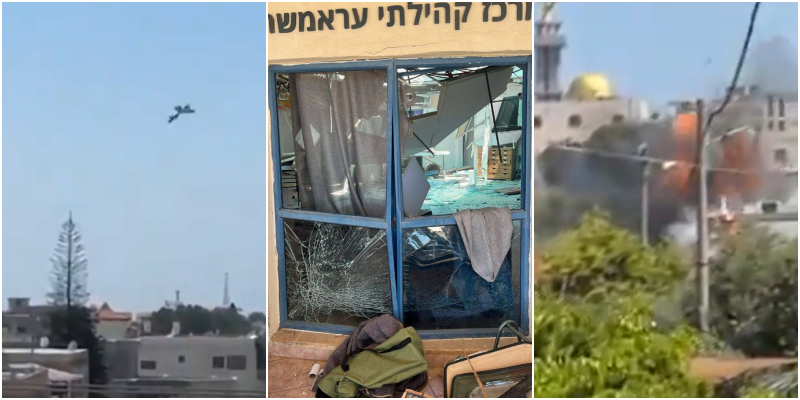 14 IDF soldiers, 4 civilians wounded as Hezbollah launches missiles and drones in northern Israel