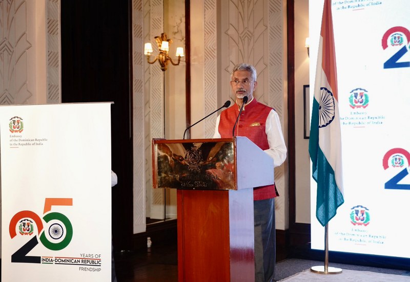 S Jaishankar attends event to mark 25th year of establishment of diplomatic relationship between India-Dominican Republic