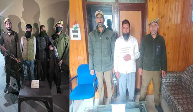 West Bengal resident among 3 drug peddlers arrested in Kashmir's Baramulla