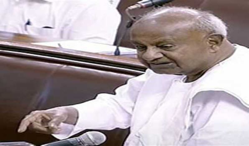 Lord Ram united India and laid its foundation: Deve Gowda tells Parliament amid North-South row