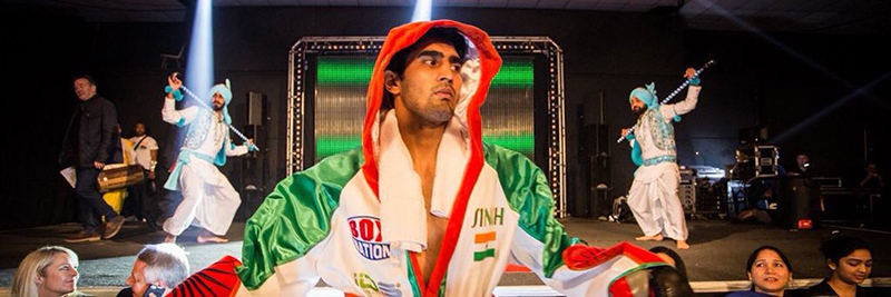 Indian Olympic champion Vijender Singh quits Congress, joins BJP ahead of general polls