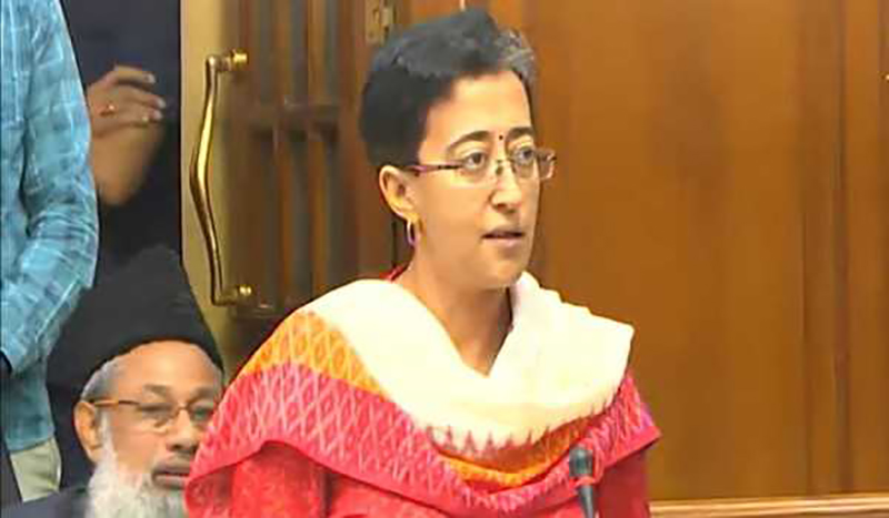 Police reach Delhi minister Atishi's home to serve notice on AAP MLA poaching allegations
