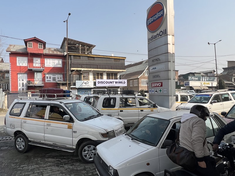 Fuel stations go dry in Jammu after transporters strike on Centre's new law on hit and run cases