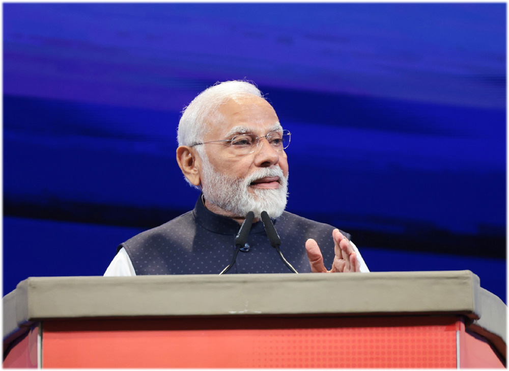 Business leaders at Vibrant Gujarat summit hail Modi as PM vows to make India world's third largest economy