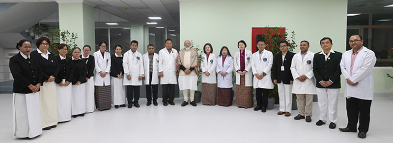 Narendra Modi, Tshering Tobgay inaugurate Gyaltsuen Jetsun Pema Wangchuck Mother and Child Hospital in Thimpu